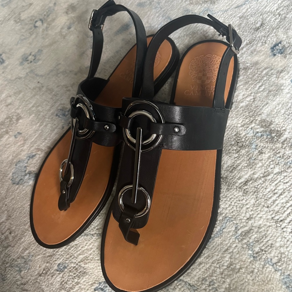 Black sandals